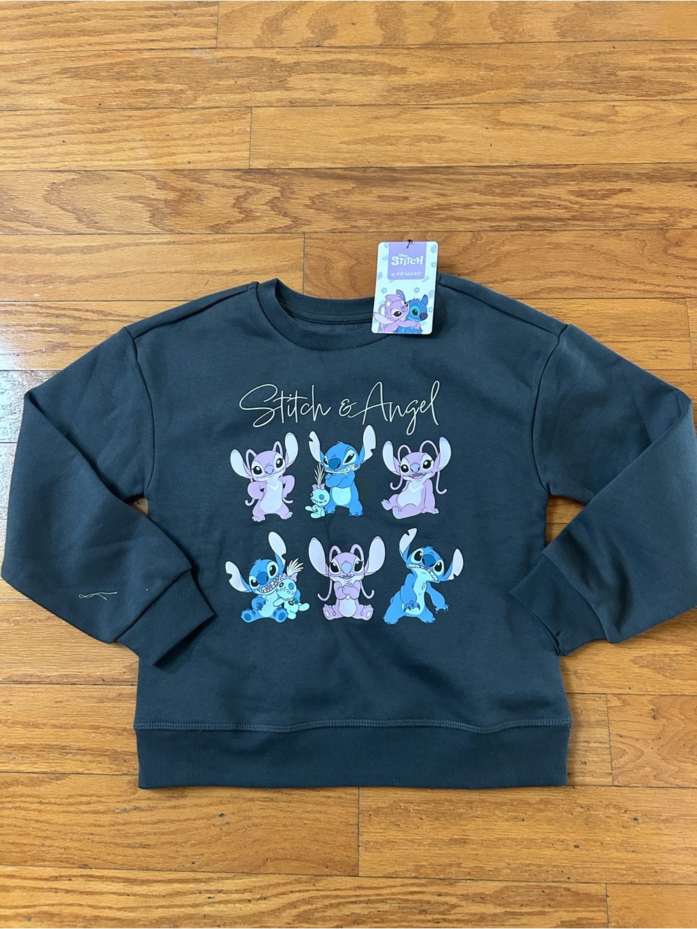 NWT Licensed Disney Stitch & Angel girls  Sweatshirt